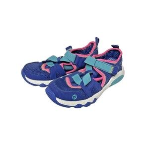 Merrell Kids Hydro Free Roam Monarch Water Shoes - Blue and Pink size 12